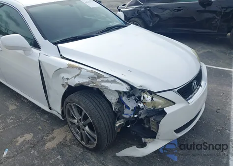 2008 Lexus Is 250 z USA, uszkodzony, nr VIN JTHBK262X82074984